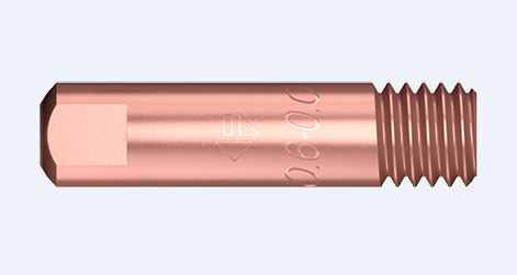 CONTACT TIP MIG 0.9MM WIRE BINZEL M6x6MM (PK 5)