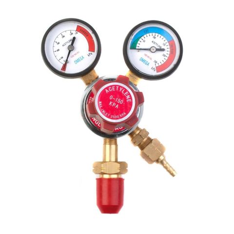 REGULATOR ACETYLENE TWIN GAUGE 140KPA