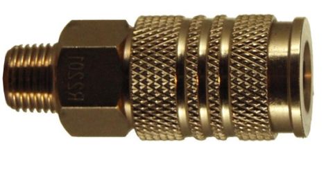 COUPLER RYCO 1/4" MALE THREAD