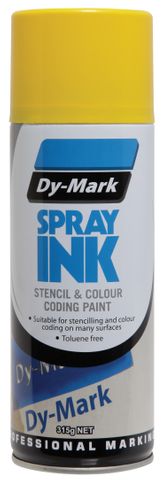 PAINT DYMARK SPRAY INK YELLOW 315G