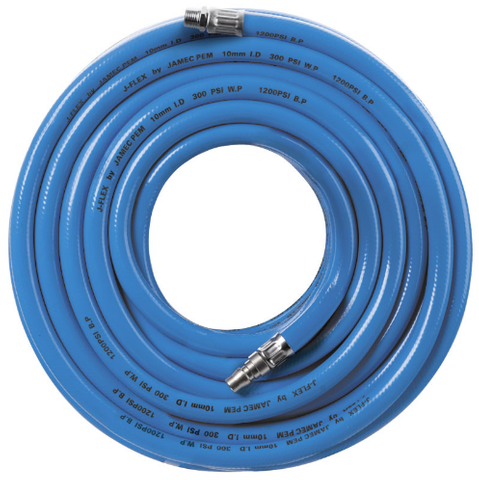 HOSE AIR 10MMX20M W/NITTO COUPLING (ROLL)