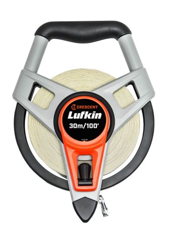 TAPE MEASURE LUFKIN F/GLASS 13MM x 30M FE30CME