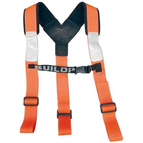 SHOULDER BRACE ADJ ORANGE+BLACK BUILDPRO