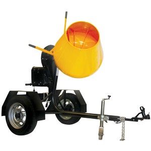 MIXER BIANCO 3.5CFT ELECTRIC TOWABLE