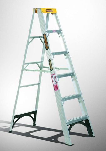 LADDER GORILLA SINGLE SIDED STEP ALU 1.8M 150KG