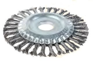 WHEEL WIRE PIPELINE TWIST KNOT 125x22MM 39KNOT