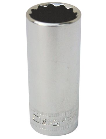 SOCKET CRV DEEP 1/2"DR 12PT MET 24MM
