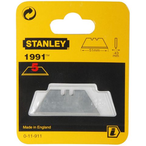 KNIFE BLADE STANLEY NORMAL911 (PK 5)