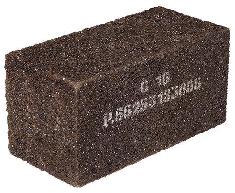 RUBBING BRICK COARSE 50X50X100