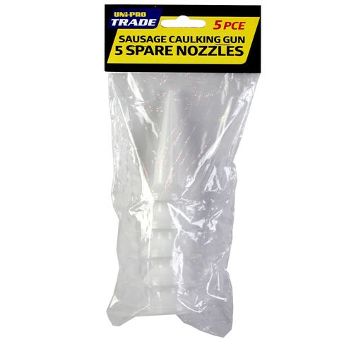 NOZZLE PLASTIC T/S BARREL GUN UNIPRO (PK 5)