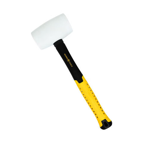 MALLET RUBBER MUMME WHITE F/GLASS HDL  24OZ