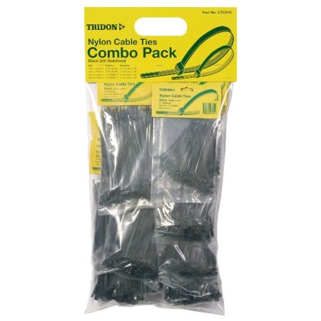 CABLE TIE PLASTIC BLACK COMBO (PACK 1000)