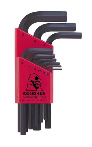 ALLEN KEY SET BONDHUS MET (PK 9)