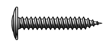 SCREW BUTTON HEAD 8X25 NEEDLE CL3 (BOX 1000)