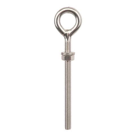 EYE BOLT SS G304 M10 120MM NUT AND 2 WASHERS