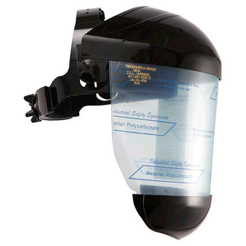 FACESHIELD MSA BLACK EAGLE CLEAR