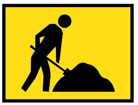 SIGN SYMBOLIC WORKMAN BOX EDGE 600X900MM CL1