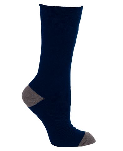 SOCKS NAVY/GREY JBS 6WWS 11-14 (PK 3)