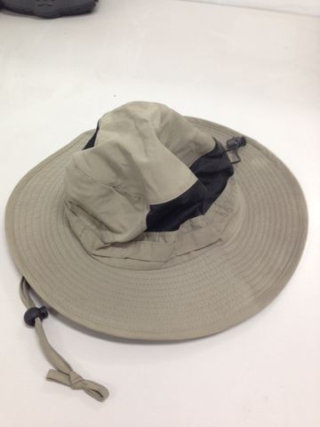 HAT WIDE BRIM MICROFIBER KHAKI
