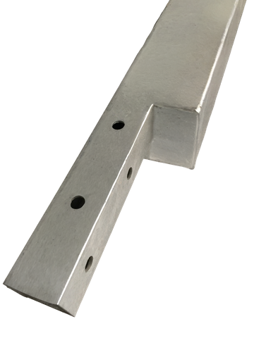 POST 90X90X2.0 DG 2550MM 1/2X190 NOTCH