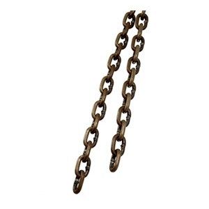 CHAIN 8MM ALLOY  GRD80 BLACK (P/M)