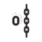 CHAIN 13MM ALLOY GRD80 BLACK (P/M)
