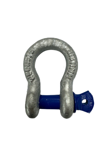 SHACKLE BOW 11MM 1.5T SCREW PIN GRD S