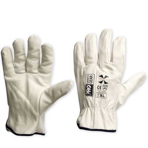 GLOVES RIGGER SOFT LEATHER CGL41N LGE (PAIR)