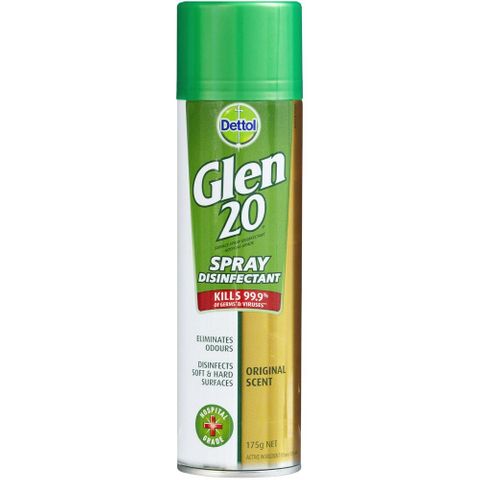 DISINFECTANT SPRAY GLEN 20 CITRUS BREEZE 300GRM