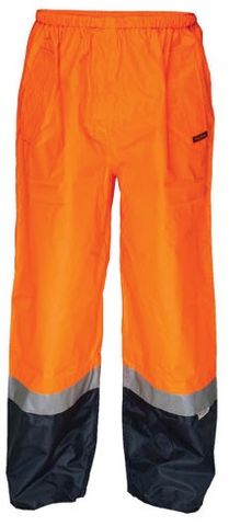 PANT RAIN REF HI-VIS ORANGE/NAVY 2XL/3XL