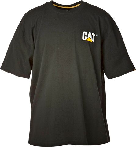 TEE SHIRT TRADEMARK CAT BLACK LGE