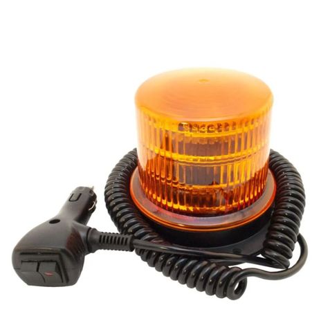 LIGHT FLASHING LED 12/24V MAG/PERM MOUNT