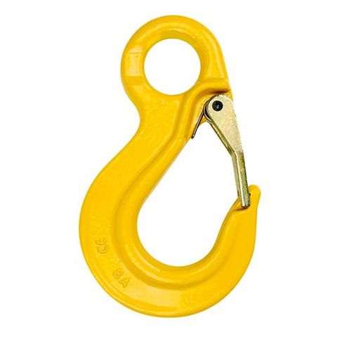 HOOK EYE 6MM SAFETY LATCH GRD80 103006