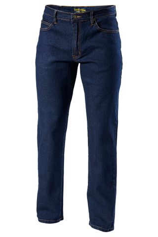 JEANS YAKKA STRETCH NAVY 82R