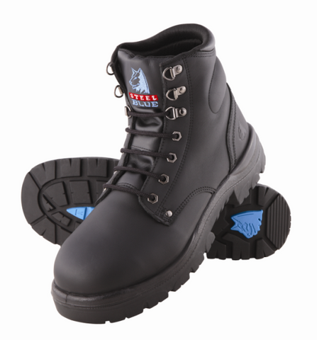 BOOT S/BLUE L/U ARGYLE 312102 BLACK 10 (PAIR)