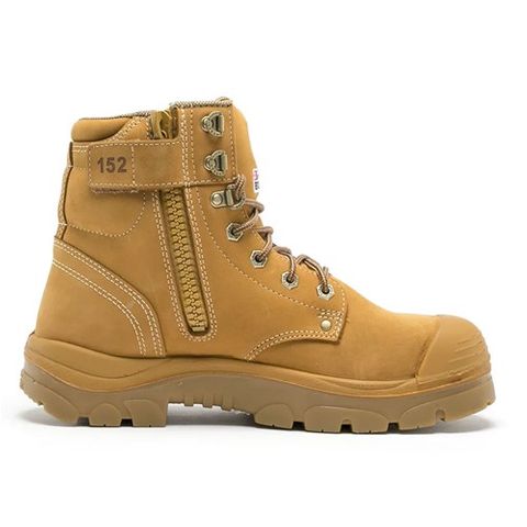 STEEL BLUE ARGYLE ZIP UP BOOT 332152