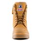 BOOT S/BLUE LADIES S/CROSS ZIP SCUFF WHEAT 9
