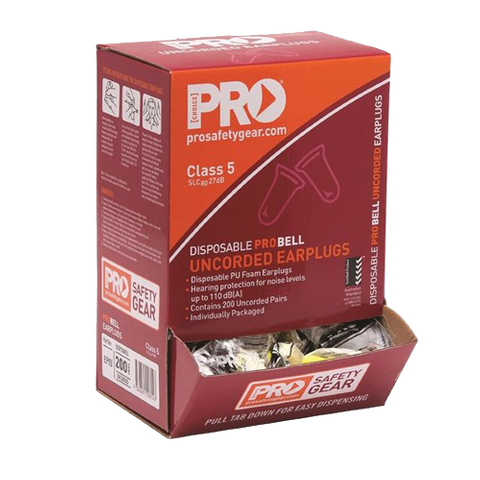 EARPLUG UNCORDED CL5 27DB PROBELL EPYU (BOX 200)