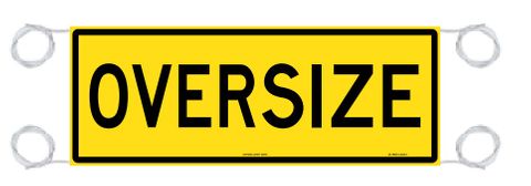 OVERSIZE BANNER 1200X450 VINYL CL1 W/ROPE