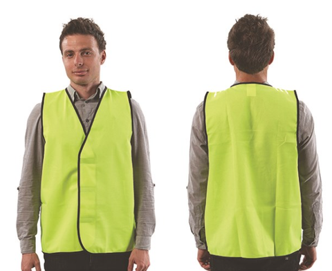VEST SAFETY DAY YELLOW LGE