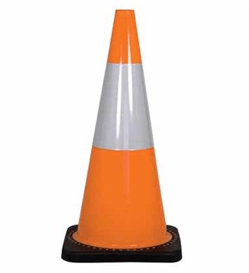 CONE TRAFFIC ORANGE REFLECT 450MM