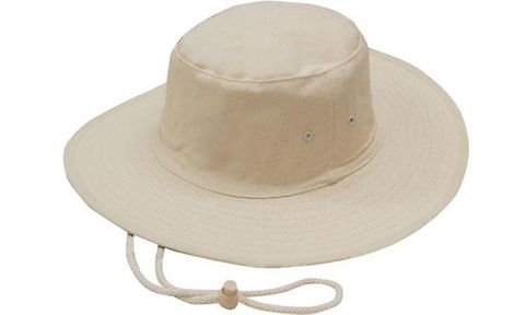 HAT BRIM TOGGLE NATURAL 59CM