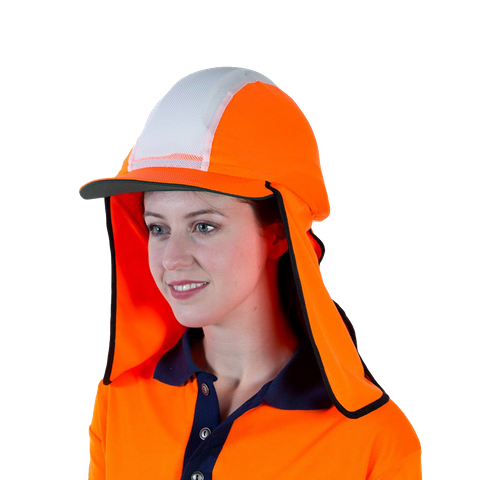 OVERHAT GOBI ORANGE MICRO MESH GBM