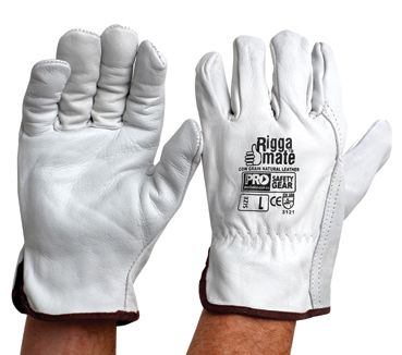 GLOVES RIGGER SOFT LEATHER CGL41N SML (PK 12)