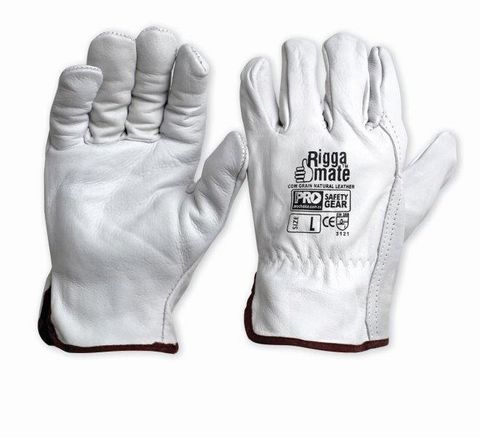 GLOVES RIGGER SOFT LEATHER CGL41N SML (PAIR)