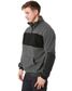 JUMPER FLEECE 1/4 ZIP FXD WF-2 MID GREY SML