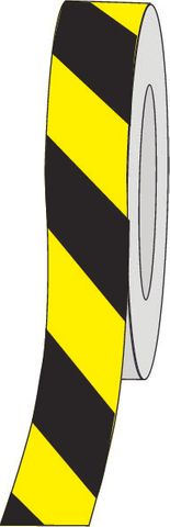 TAPE ANTI SLIP 75X18M YELLOW/BLACK 843827 (ROLL)