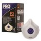 DUST MASK P2 VALVE CUPPED PRO PC321 (BOX 12)