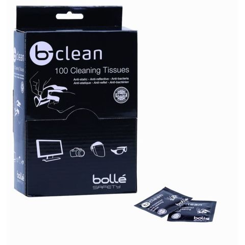 LENS WIPES CLEAR & CLEAN BOLLE (BOX 100)