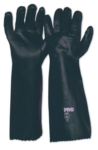 PROCHOICE PVC LONG GLOVES GREEN